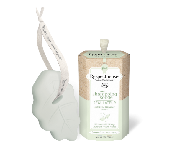 Mein Bio-Regulierendes Festshampoo Respectueuse - 75 g Stück - image 1