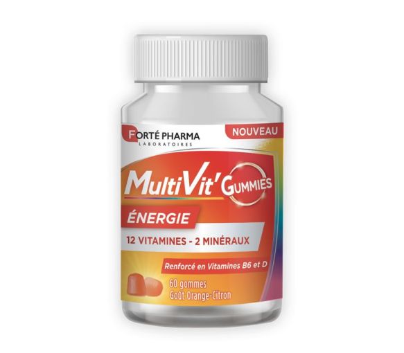 Multivit' Gummies Energie Forte Pharma - 60 Gummis