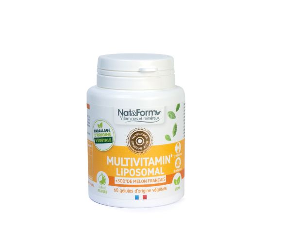 Multivitamin' Liposomal Nat&Form - Packung mit 60 Kapseln