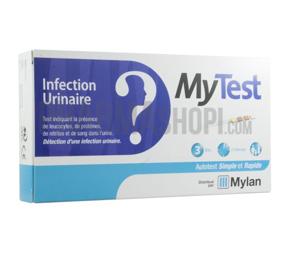 Mein Test zur Erkennung von Harnwegsinfektionen Mylan - 3 Kits