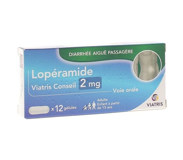 Loperamid 2 mg Mylan Kapseln - Packung mit 12 Kapseln - image 1