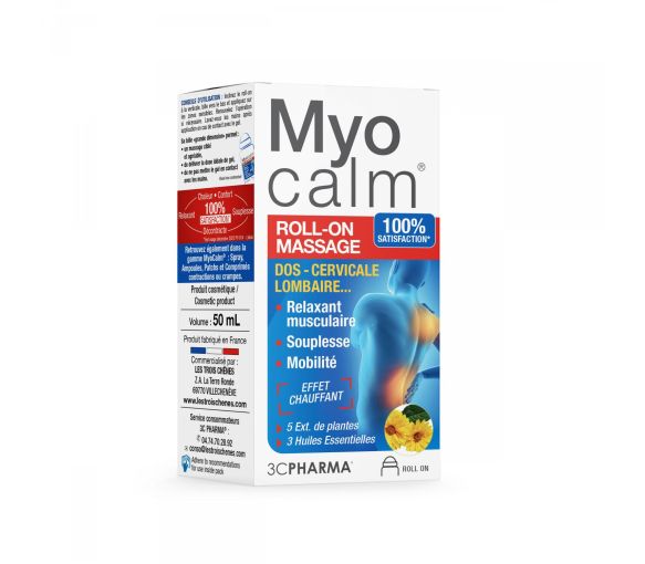 Myocalm Muskelkontraktionen 3C Pharma - Roll-on mit 50ml - image 1