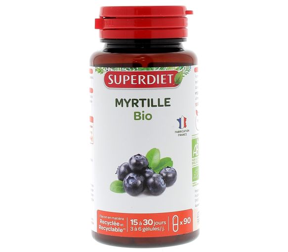 Bio-Blaubeere Super Diet - Dose mit 90 Kapseln - image 1