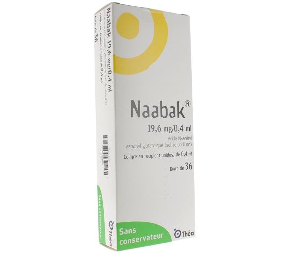 Naabak Augentropfen Théa - 36 Einzeldosen