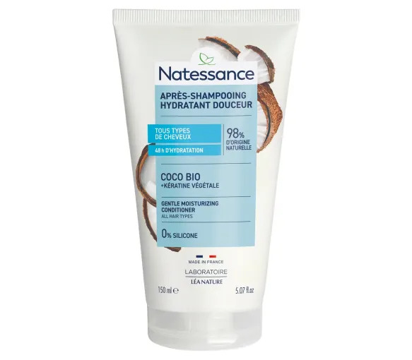 Feuchtigkeitsspendender Conditioner Natessance - Tube mit 150ml - image 1