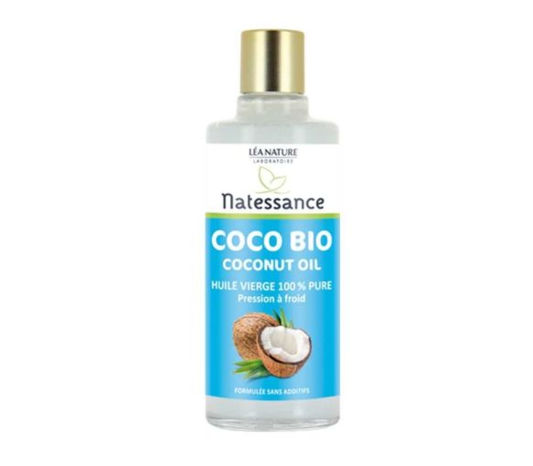 Natessance Kokos Bio 100% reines Öl Léa Nature - Flasche mit 100 ml