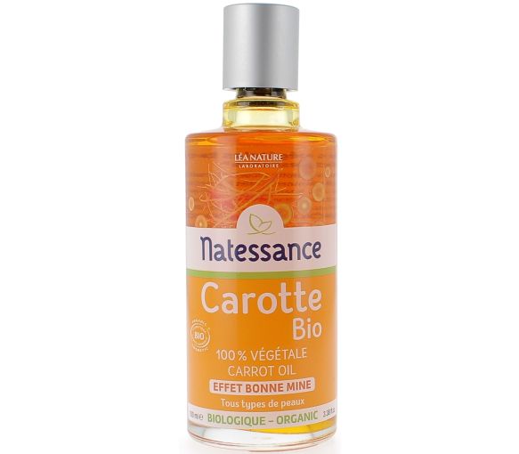 Natessance Bio-Karottenöl Léa Nature - Flasche mit 100 ml