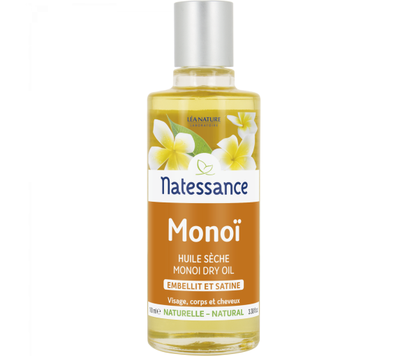 Natessance Monoï Trockenöl verschönert und glättet Léa Nature - Flasche mit 100 ml
