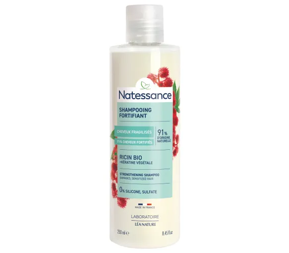 Stärkendes Shampoo Natessance - Flasche 250 ml - image 1