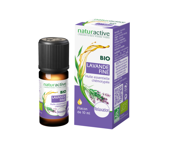 Ätherisches Öl von feinem Lavendel BIO Naturactive - Flasche mit 10 ml