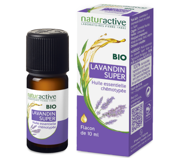 Ätherisches Lavandinöl bio Naturactive - Flasche mit 10 ml