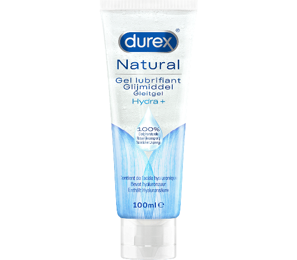 Natürliches Gleitgel Hydra + Durex - Tube mit 100 ml