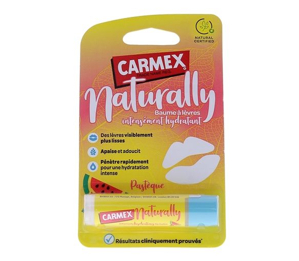 Natürliches Lippenbalsam Intensiv feuchtigkeitsspendend Wassermelone Carmex - Stick 4g