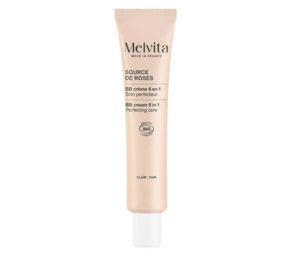 Quelle Quelle von Rosen BB-Creme 6 in 1 Bio helle Nuance Melvita - Tube mit 40 ml