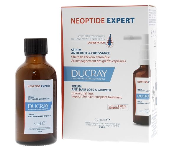 Neoptide Expert Anti-Haarausfall- und Wachstumsserum Ducray - 2er-Pack mit 50 ml Sprays - image 1