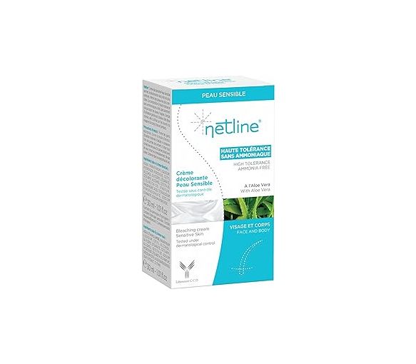 Bleaching Cream for Sensitive Skin Netline - Pack of 2 tubes of 30ml - image 1