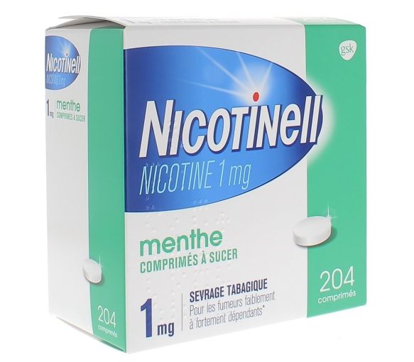 Nicotinell Minze 1mg - 204 Lutschtabletten - image 1