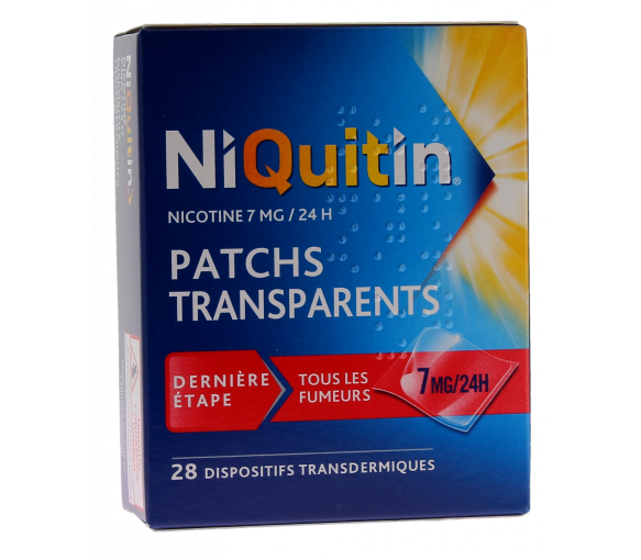 Niquitin 7mg/24 Stunden - Packung mit 28 Pflastern - image 1