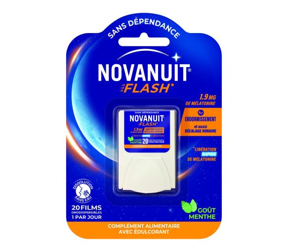 Novanuit Flash Sanofi - 20 orodispersible Filme - image 1
