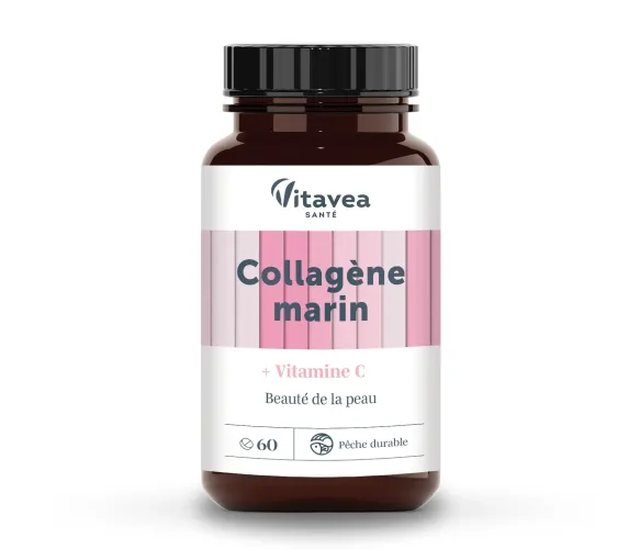 Marine Kollagen Vitavea - Packung mit 60 Tabletten