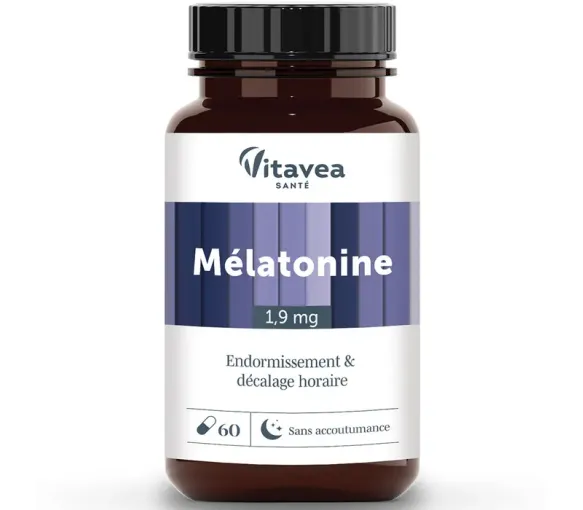 Melatonin 1,9mg Vitavea - Packung mit 60 Kapseln