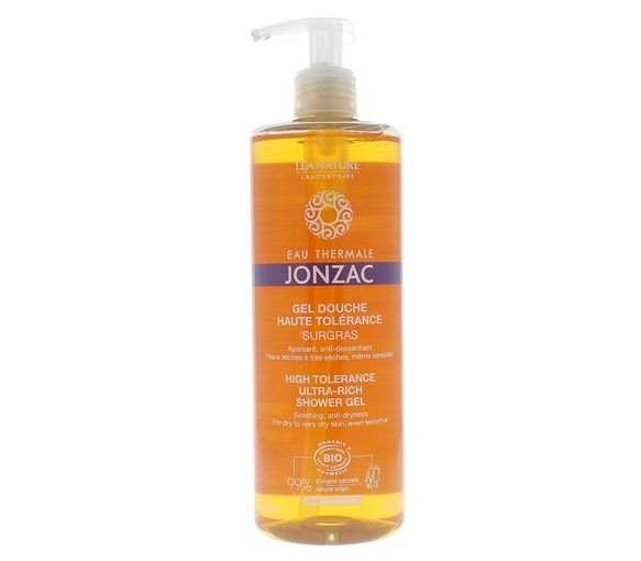 Hochverträgliches, überfettetes Duschgel Jonzac - Pumpflasche 500 ml