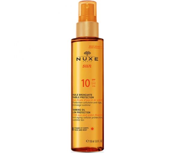 Sonnenspray für Gesicht und Körper mit niedrigem Schutz SPF 10 Nuxe sun - 150 ml - image 1