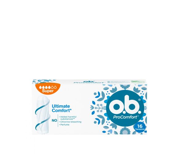 Procomfort Tampons Super O.b. - Packung mit 16 Tampons