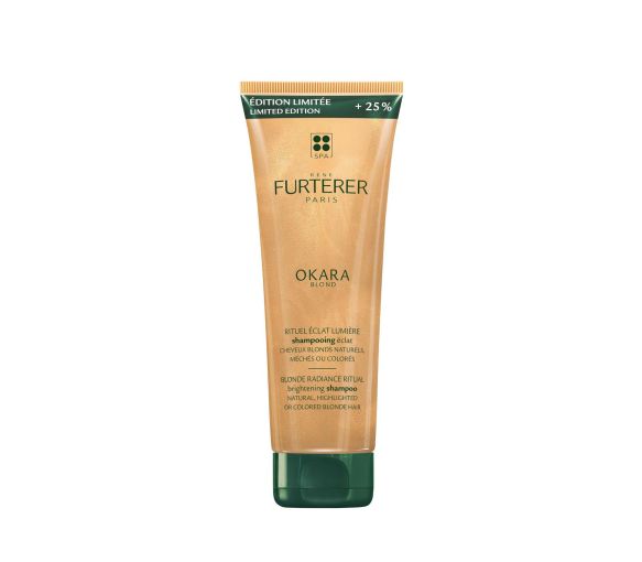 Okara Blond Lichtstrahl-Ritual Shampoo für strahlendes Haar René Furterer - Flasche mit 250 ml, davon 50 ml geschenkt