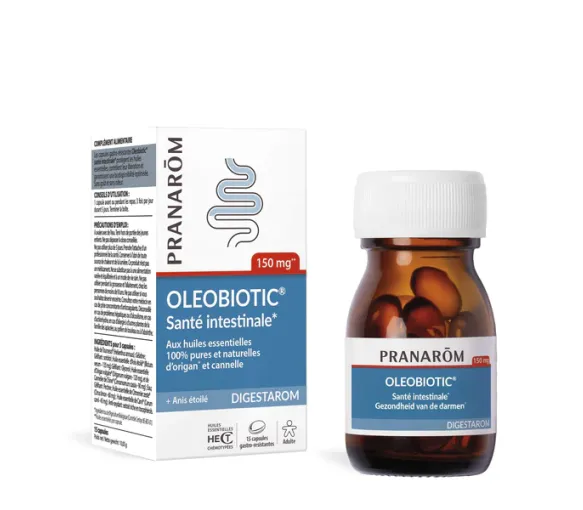 Oleobiotic Darmgesundheit Pranarôm - Flasche mit 15 Kapseln - image 1