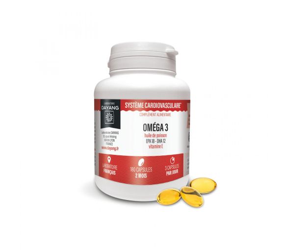 Omega 3 EPA 18 DHA 12 Dayang - 180 Kapseln Box