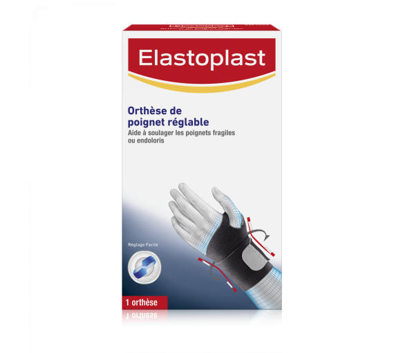 Verstellbare Sport-Handgelenksschiene - Schachtel mit 1 Schiene - image 2