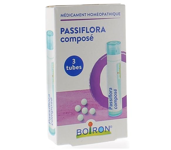 PASSIFLORA Granulat Boiron - 3 Röhrchen zu 4g