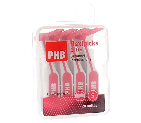 PHB Flexipicks Plus Interdentalstäbchen Crinex - 28 Stück