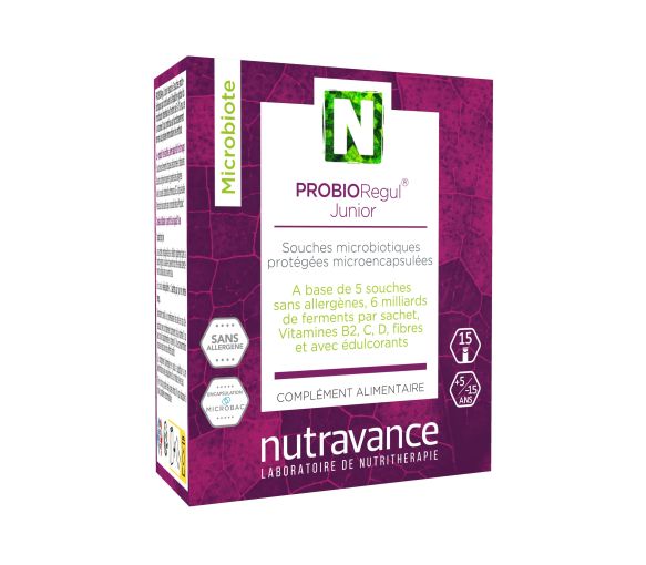 PROBIORegul Junior Nutravance - Packung mit 15 Sticks