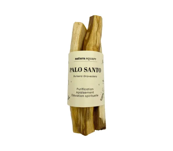 Palo Santo Natura Quadrat - Set mit 4 Stäbchen