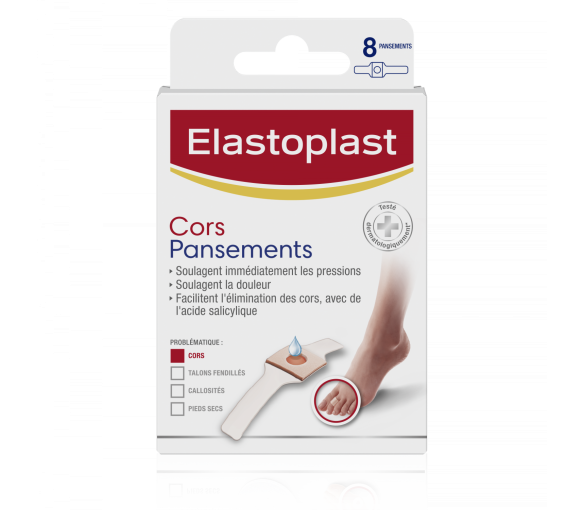 Pflaster Cors Elastoplast - Schachtel mit 8 Pflastern - image 1