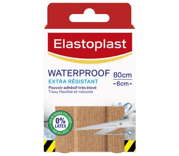 Extra widerstandsfähiges wasserdichtes Elastoplast-Pflaster - Band von 80 x 6 cm - image 1