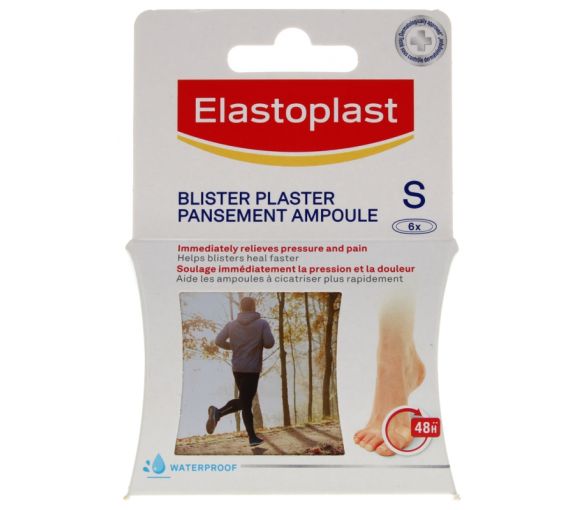 Blasenpflaster Elastoplast - Schachtel mit 6 kleinen Pflastern - image 1