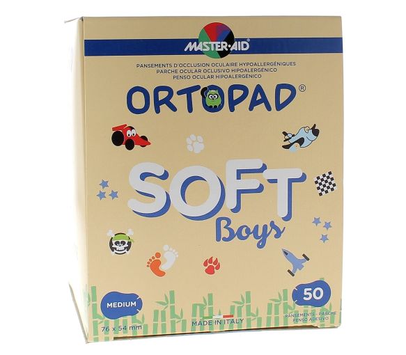 Augenverband Soft Boys Ortopad - Packung mit 50 Verbänden - image 1
