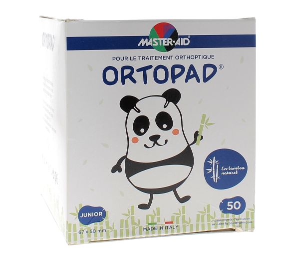 Augenpflaster weiß Ortopad - Packung mit 50 Pflastern - image 1