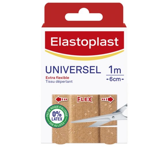 Flexible Elastoplast Pflaster - Band von 1m x 6cm - image 1