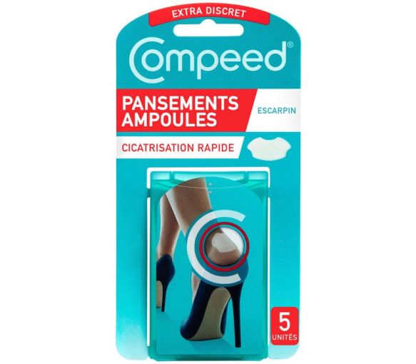 Blasenpflaster für High Heels Compeed - Packung mit 5 Pflastern