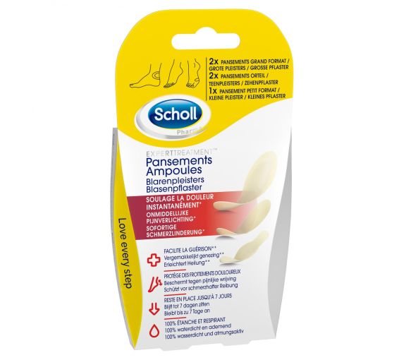 Scholl Blasenpflaster - Packung mit 5 Pflastern
