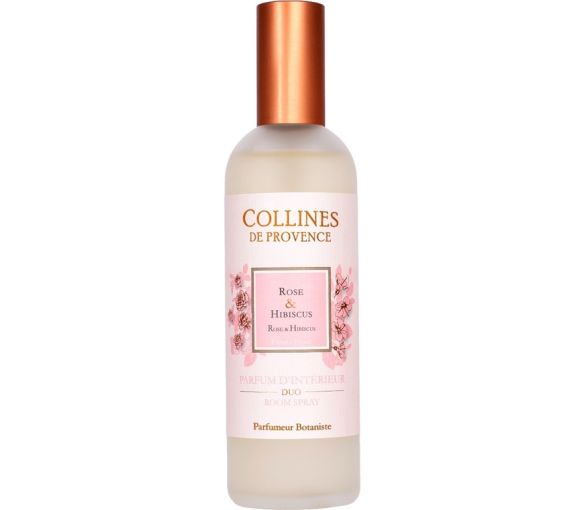 Raumduft Rose & Hibiskus Collines de Provence - Spray 100 ml - image 1
