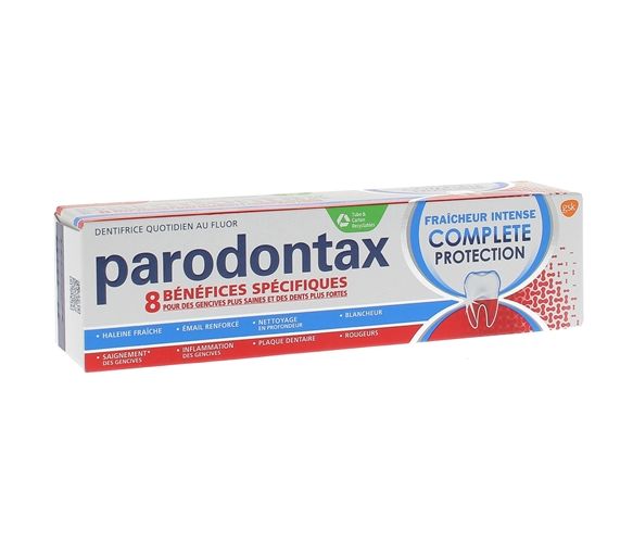 Parodontax intensive Frische vollständiger Schutz - Tube mit 75 ml