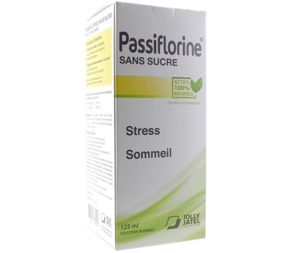 Passionsblume ohne Zucker - Flasche mit 125 ml