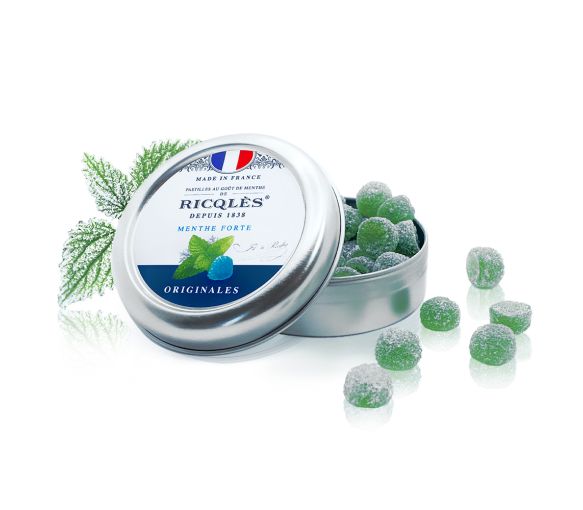 Pfefferminzpastillen Original Ricqlès - Dose von 50 g