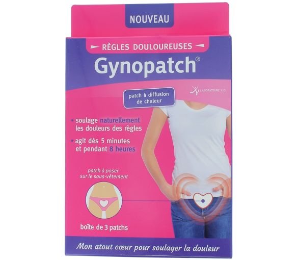 Patch schmerzhafter Regeln Gynopatch - Box mit 3 Pflastern