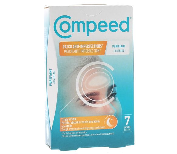 Reinigende Anti-Unreinheiten-Pflaster Compeed - Packung mit 7 Pflastern - image 1
